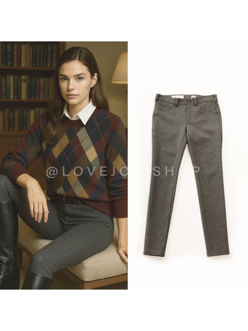 Academic | Anthropologie Pilcro Riding Pants Leggings | Gray Tailored Heritage